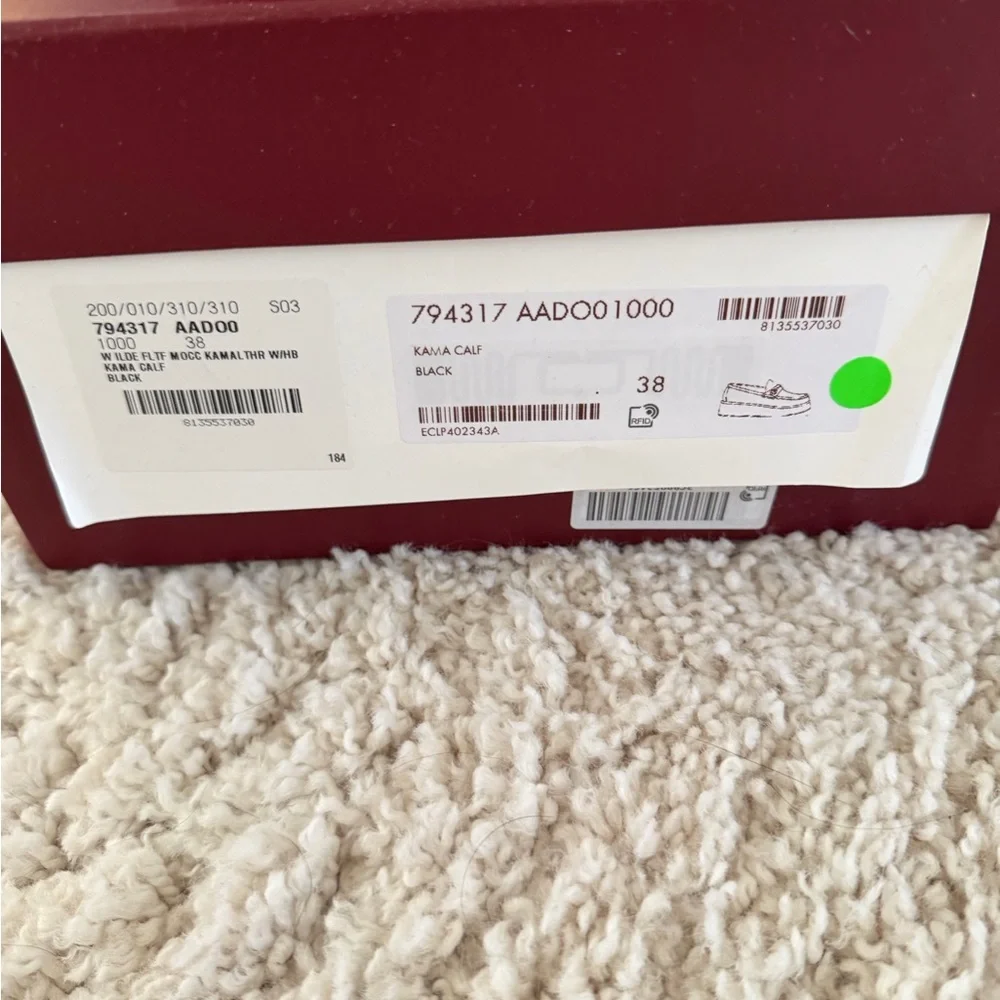 Gucci Black Platform Horsebit Loafers with Gold Hardware 38 $1250 retail - Picture 7 of 8